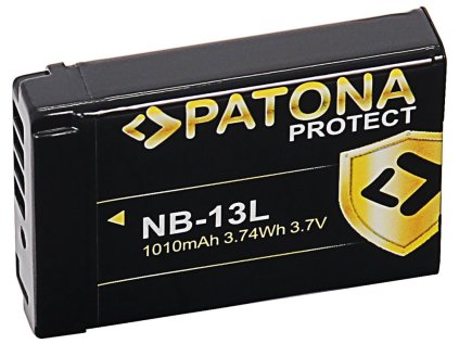 patona baterie pro foto canon nb 13l 1010mah li ion protect ien443793