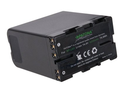 patona baterie pro digitalni kameru sony bp u60 5200mah li ion ien429299