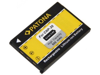 patona pt1023 casio np 20 600mah li ion ien170472