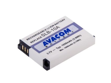 avacom baterie samsung slb 10a li ion 3 7v 1050mah 3 9wh ien135795
