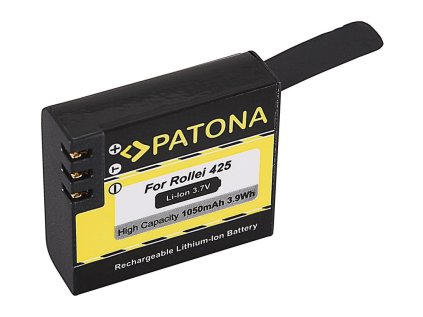 patona pt1294 rollei ac425 426 430 1050mah li ion ien332640
