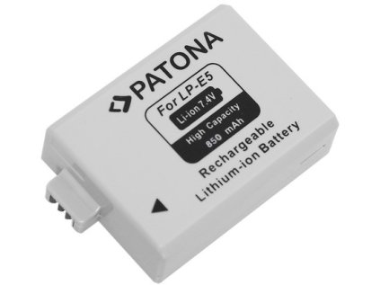 patona pt1012 canon lp e5 850mah li ion ien170463
