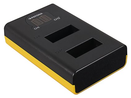 patona nabijecka pro digitalni kameru dual gopro max s lcd micro usb usb c ien429344