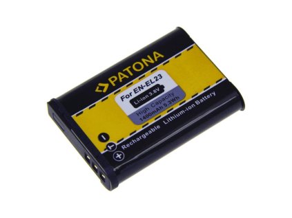 patona baterie pro foto nikon en el23 1400mah li ion ien443807