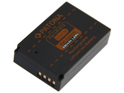 patona pt1141 canon lpe12 800mah li ion ien175537