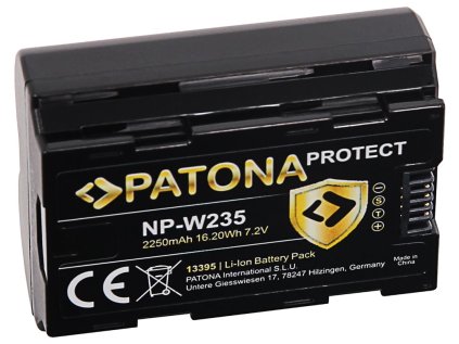 patona baterie pro foto fuji np w235 2250mah li ion 7 2v protect x t4 ien443855