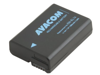 avacom baterie nikon en el14 en el14a en el14e li ion 7 4v 1300mah 9 6wh ien368246