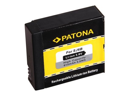 patona baterie pro digitalni kameru sjcam sj6 910mah li ion ien429305