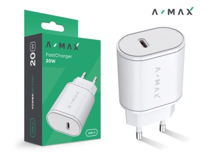 Aligator chytrá nabíječka A-MAX Power Delivery 20W USB-C, bílá