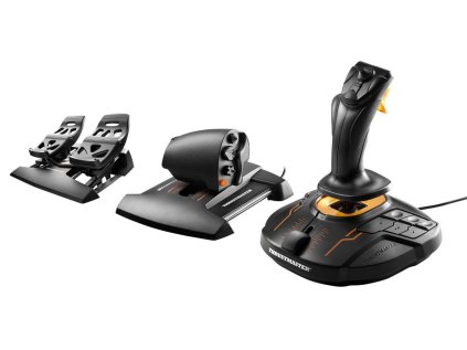 thrustmaster joystick t16000m flight pack plynovy pedal pedalova sada pro pc ien373916
