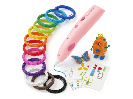 lamax artkid 3d pink 37 metru naplne kreativni sablony ien535881