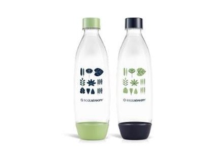 SodaStream Lahev FUSE 2x 1 l, zelená/černá
