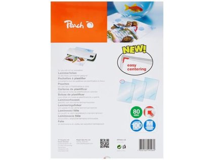 peach laminovaci folie a4 80mic 500ks ien313309