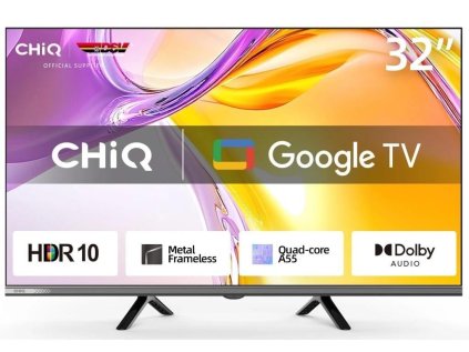 chiq l32m9e tv 32 hd smart google tv dolby audio dbx tv hdr 10 ien537420