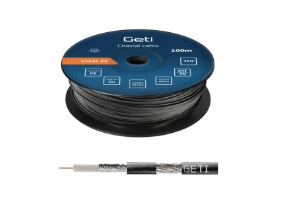 geti vodic koax 121al pe venkovni 100m civka ien537167