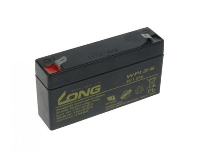 long 6v 1 2ah oloveny akumulator f1 wp1 2 6 ien187149