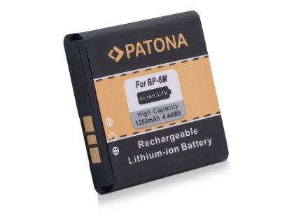 patona baterie pro mobilni telefon nokia bp 6m 1200mah 3 7v li ion ien443934