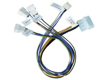akasa kabel pro synchronizaci 3x pwm ventilatoru se zakladni deskou ien204376