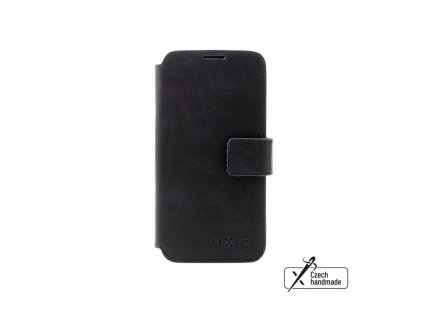 kozene pouzdro typu kniha fixed profit pro apple iphone 16 pro cerne ien532083