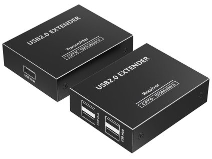 premiumcord 4 port usb 2 0 extender po cat5 cat5e cat6 do 150m ien527292