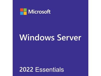 dell ms windows server 2022 essentials rok reseller option kit oem pro max 10 cpu jader max 25 uzivatelu ien425719