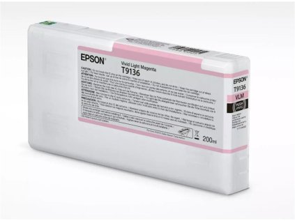 epson t9136 ziva svetle fialova original inkoustova cartridge ien527728