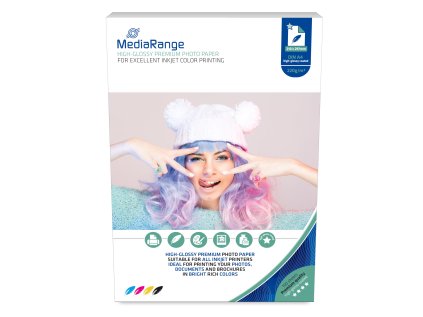 mediarange a4 100 listu 220g leskly ien392870