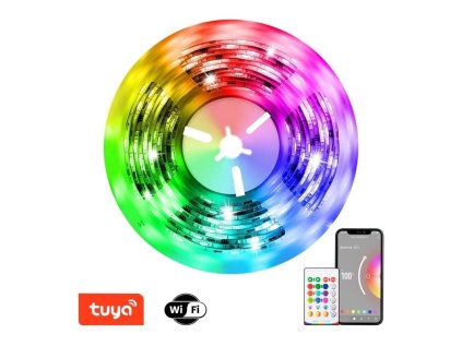 immax neo lite smart led pasek 24w wi fi rgb cct barevny 406lm m 2700 6500 k stmivatelny do music 5m tuya ien429243