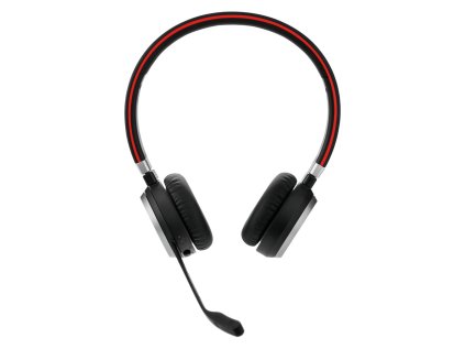 jabra evolve 65 se stereo bt bezdrat ms cerna cervena ien525323