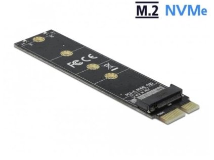 delock adapter pci express x1 na m 2 key m ien395155