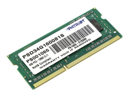 PATRIOT Signature 4GB DDR3 1600MHz SO-DIMM CL11