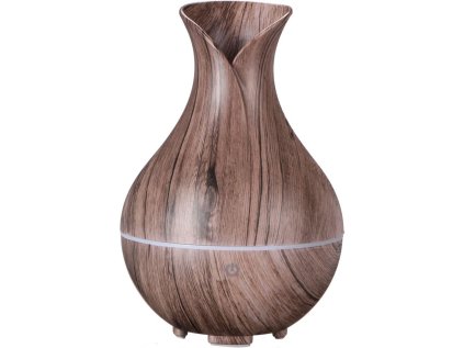 SIXTOL Aroma difuzer Bloom šedé dřevo 200ml