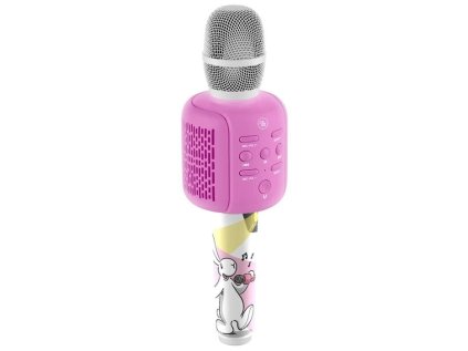 Přenosný reproduktor GoGEN BOB a BOBEK MIKROFON, růžový