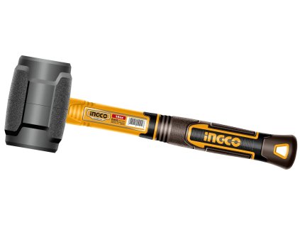 Ingco HRUH8816 Kladivo 450g gumové černé sklolaminát