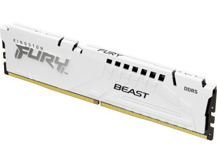 Kingston Fury Beast DDR5 16GB 6000MHz XMP bílá