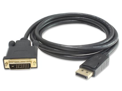 PremiumCord DisplayPort na DVI kabel 2m M/M