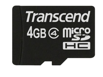 Transcend microSDHC 4GB Class4
