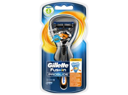gillette proglide flexball holici strojek 2 hlavice ien482341