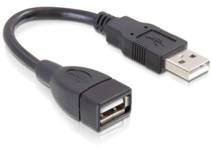 delock usb 2 0 kabel prodluzujici a a samec samice 13 cm ien259287