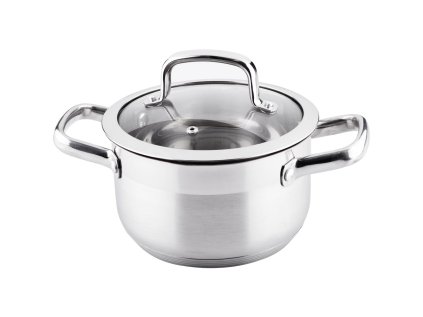Lamart LTSS1810 Nerezový hrnec se skleněnou poklicí PRESTIGE, 2,5 l