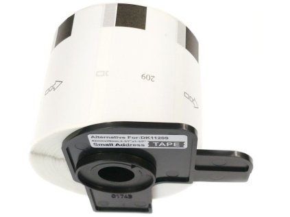 Allprint pro kompatibilní s Brother DK-11209, papírové bílé, úzké adresy, 29 x 62mm, 800ks