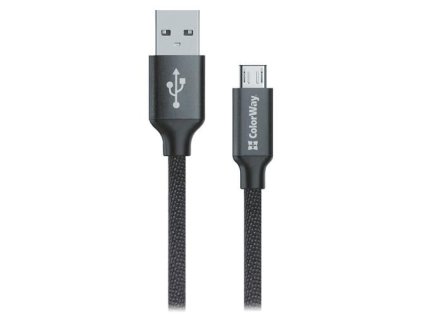 colorway usb microusb kabel 1m 2 1a cerna ien344313