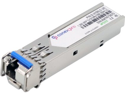 conexpro 1 25g sfp opticky modul wdm bidi sm tx1310 rx1550nm 20km 1x lc ddm ien519564