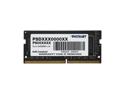 PATRIOT Signature 16GB DDR4 2666MHz / SO-DIMM / CL19 / 1,2V