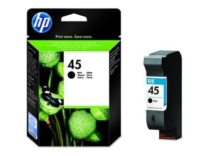 hp 45 black 42ml pro dj 7xxc 8xx 11xx 6xx 51645ae originalni ien3288