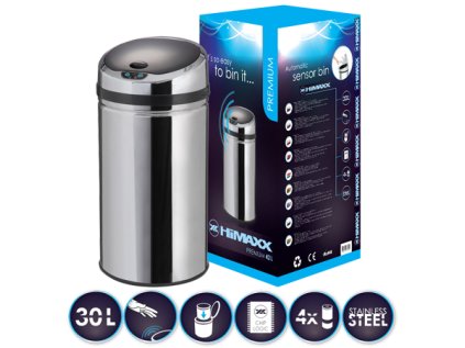 HiMAXX senzorový odpadkový koš Premium 30L