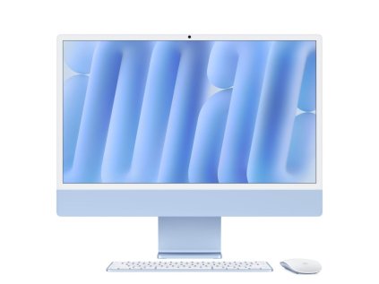 apple imac 24 m4 chip 8core cpu 8core gpu 16gb 256gb ssd blue ien532798