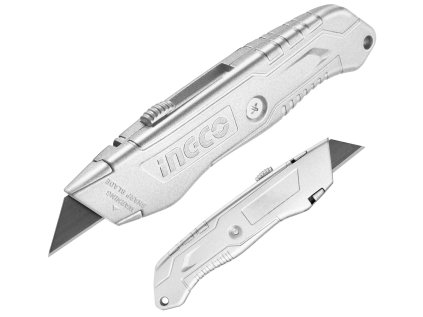 Ingco HKNS11615 Nůž pracovní s vyměnitelnou čepelí 19mm