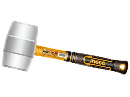 Ingco HRUH8908 Kladivo 220g gumové bílé sklolaminát