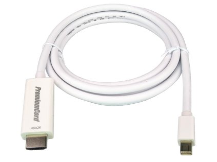 premiumcord mini displayport 1 2 na hdmi 2 0 kabel pro rozliseni 4kx2k 60hz 3m ien532998